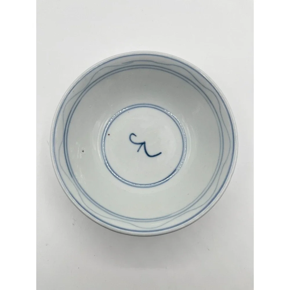 Chinese Jingdezhen Porcelain Blue and White rice‎ bowl 2